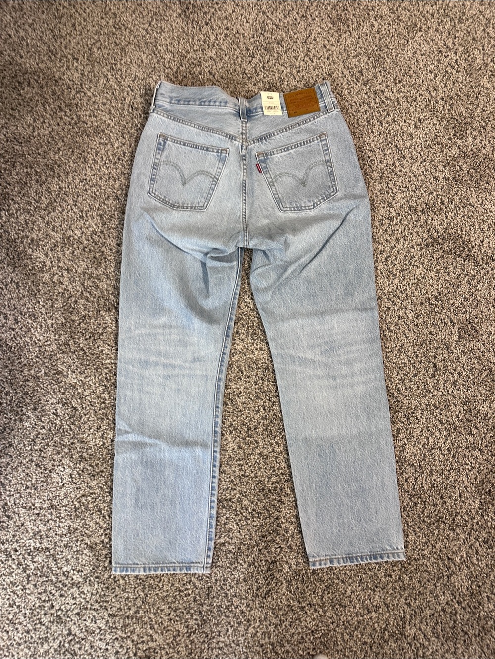 Levi Original 501 Original Cropped Light Wash 29 x 28 - Picture 9 of 10
